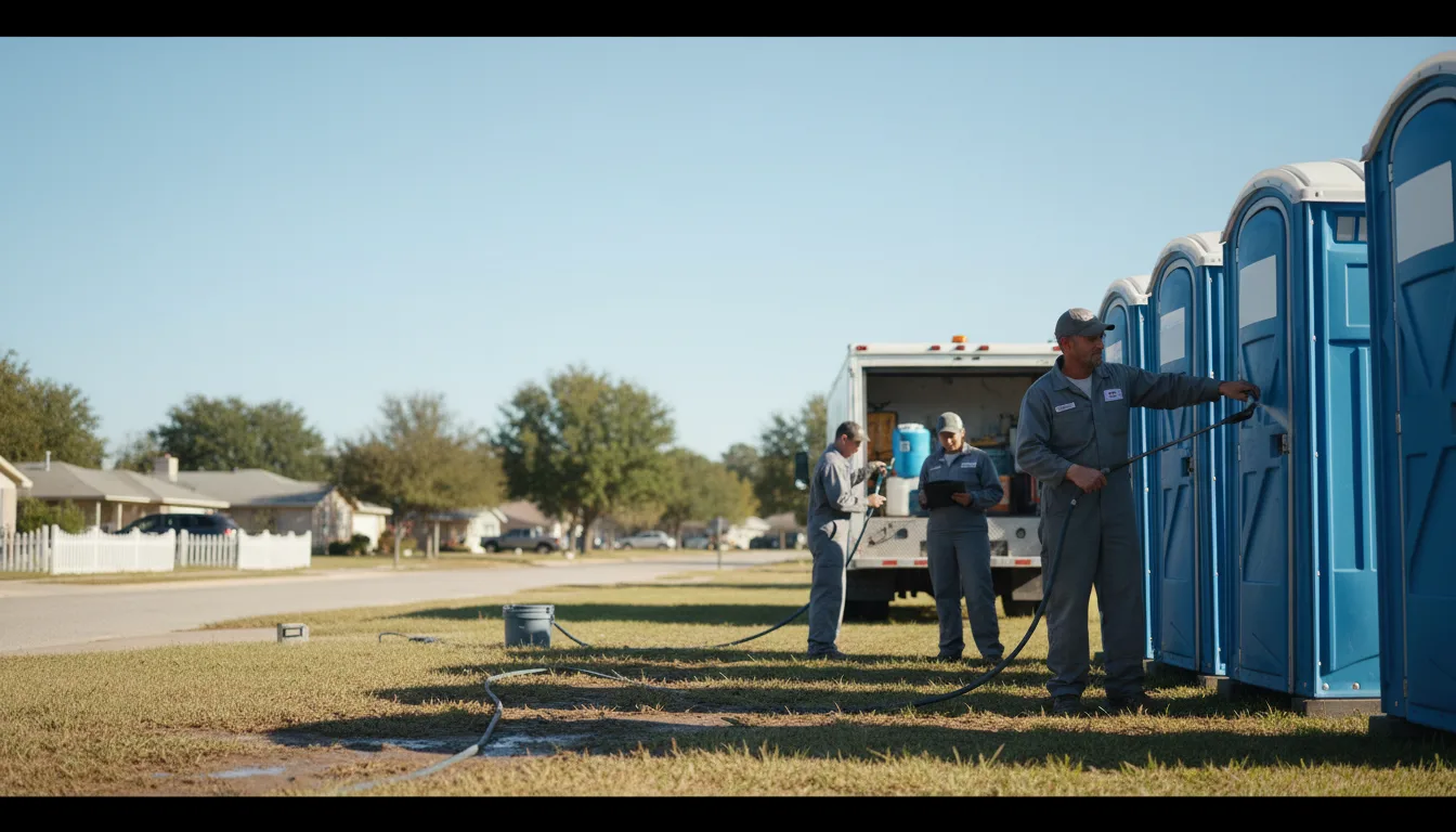 Long-Term Portable Toilet Rental in Edgewood, TX near me